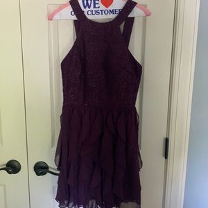 Purple Homecoming / party dress